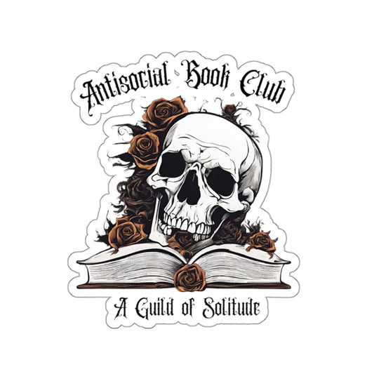 Antisocial Book Club Sticker